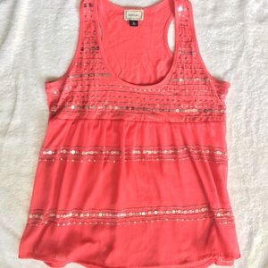 Beaded Racerback Tank